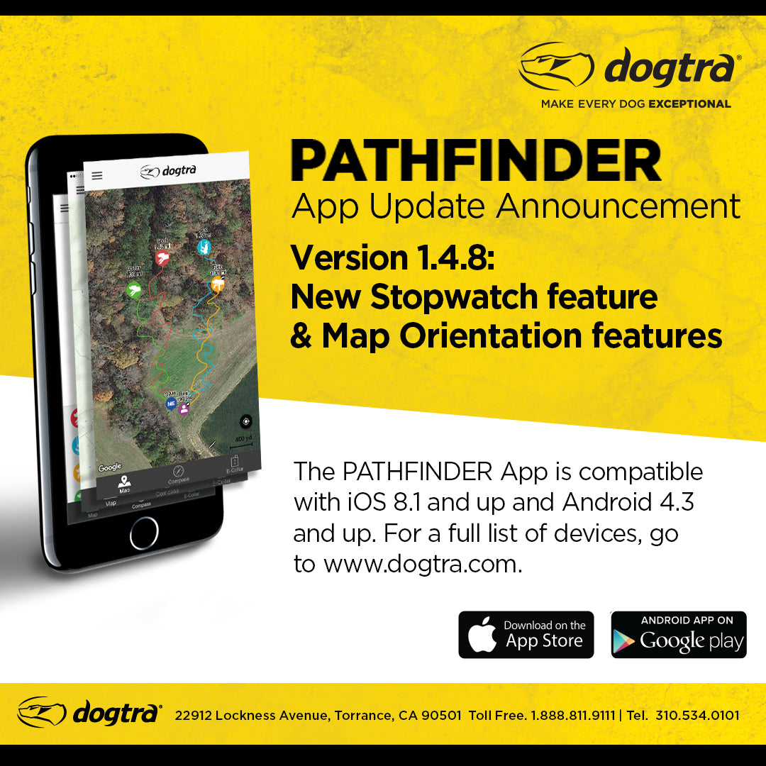 PATHFINDER APP UPDATE - VERSION 1.4.8