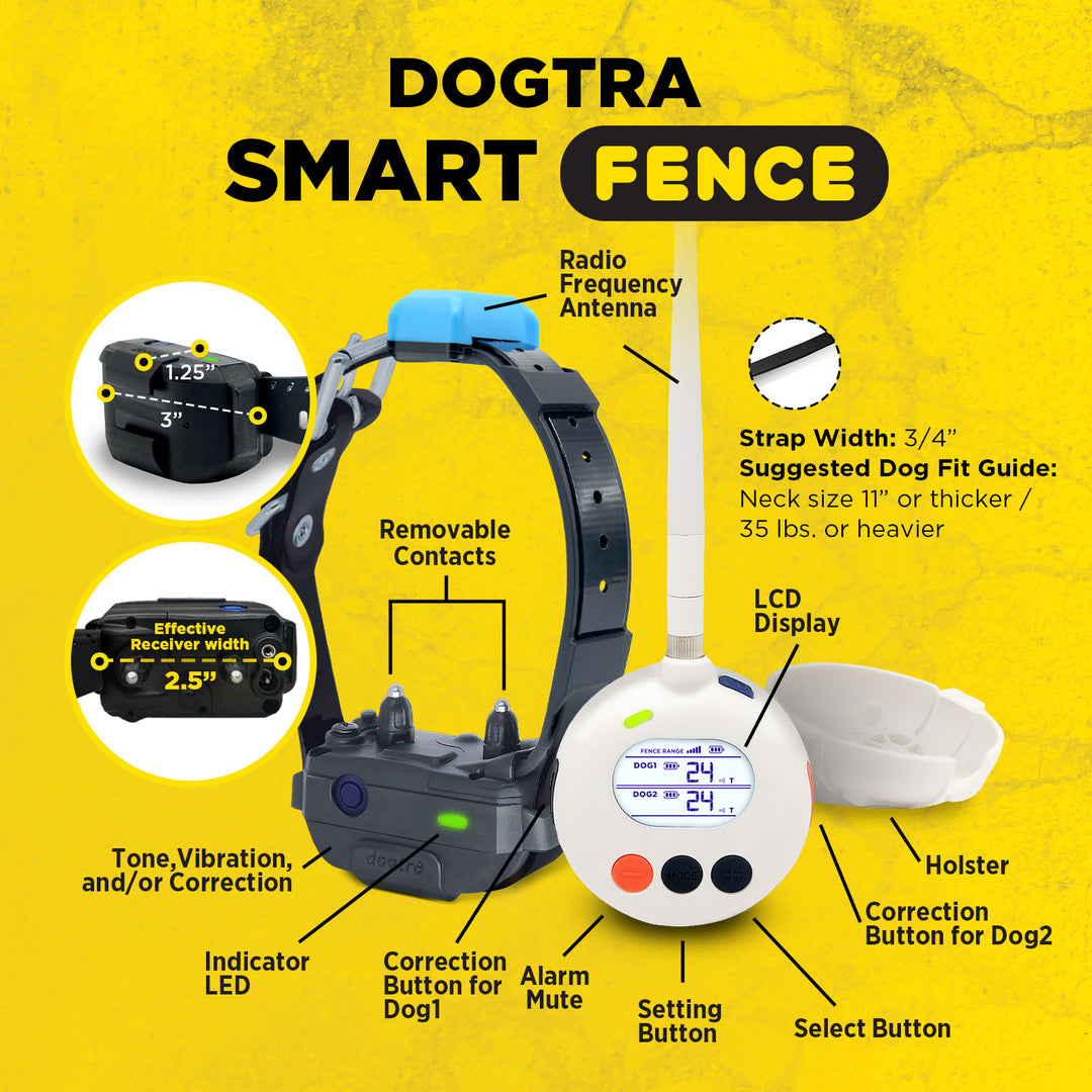 DOGTRA SMART FENCE + ADDITIONAL RECEIVER