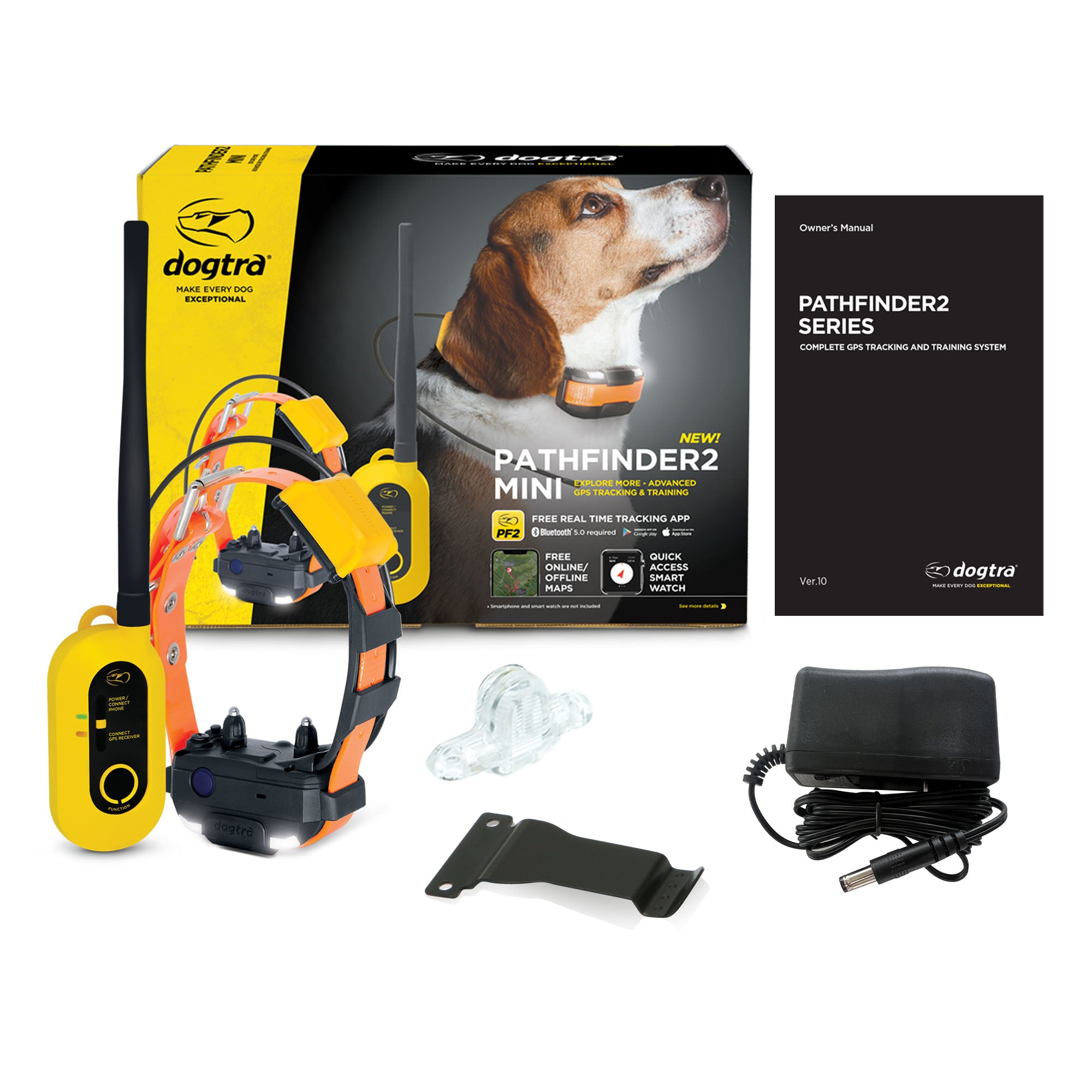 Dogtra Pathfinder 2 GPS Tracking & Training Collar System – 2-Dog Kit With Geo-Fence