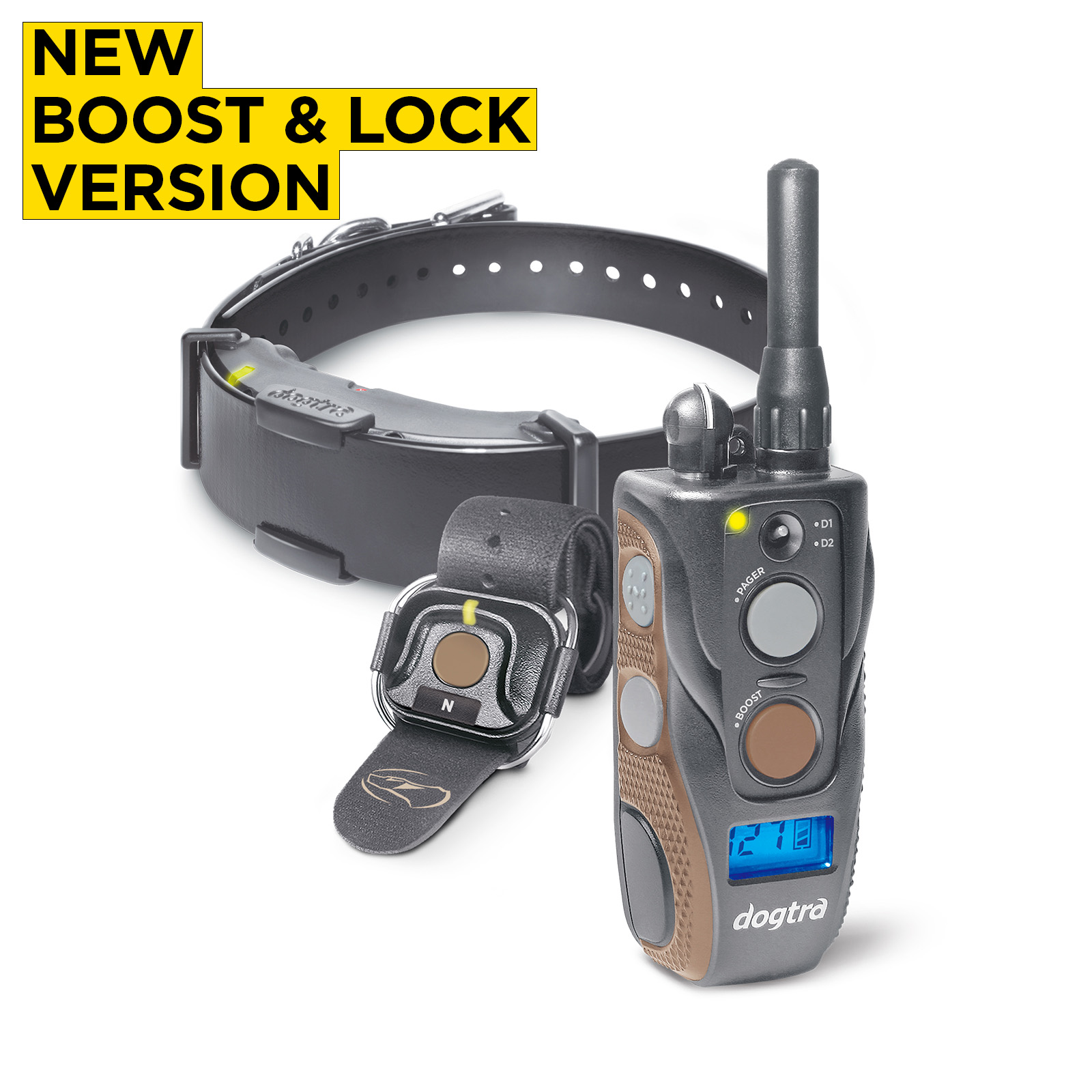 SportDOG Brand SportTrainer 1275 Shock Collar - 3/4 Mile Range - OLED  Screen - Waterproof, Rechargeable E-Collar with Remote - Train with Tone