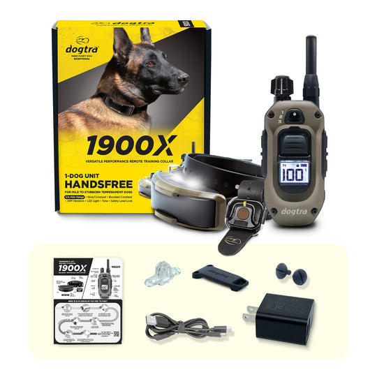 1900X HANDSFREE 1-DOG UNIT