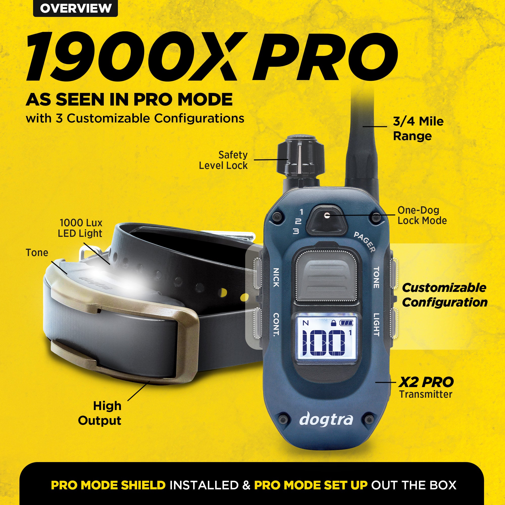 1900X PRO 1-DOG UNIT