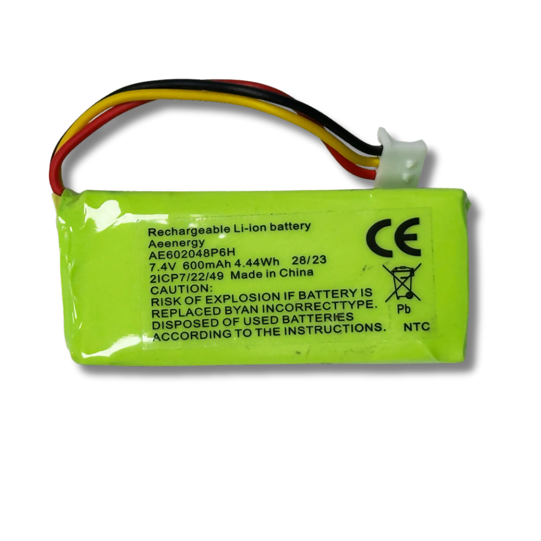 BATTERY BP74T23P (7.4V 600mA) _ARC SERIES TRANSMITTER, 1900