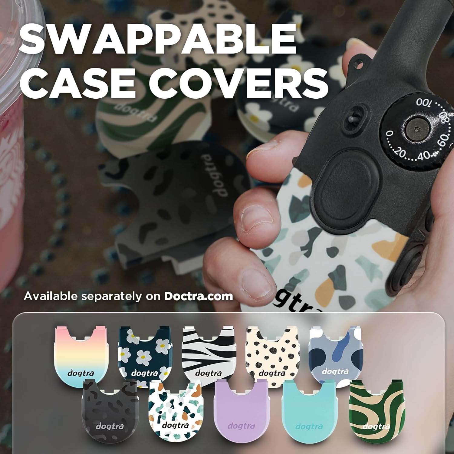 Dogtra 200iQ Swappable case covers available for purchase separately