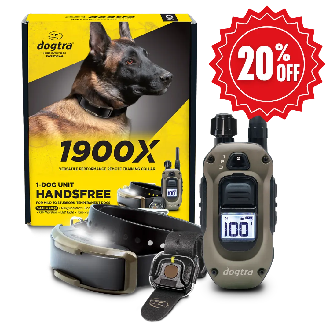 1900X HANDSFREE 1-DOG UNIT