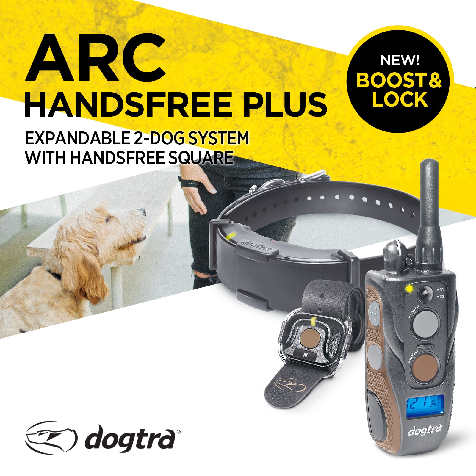 ARC HANDSFREE PLUS B L Dogtra