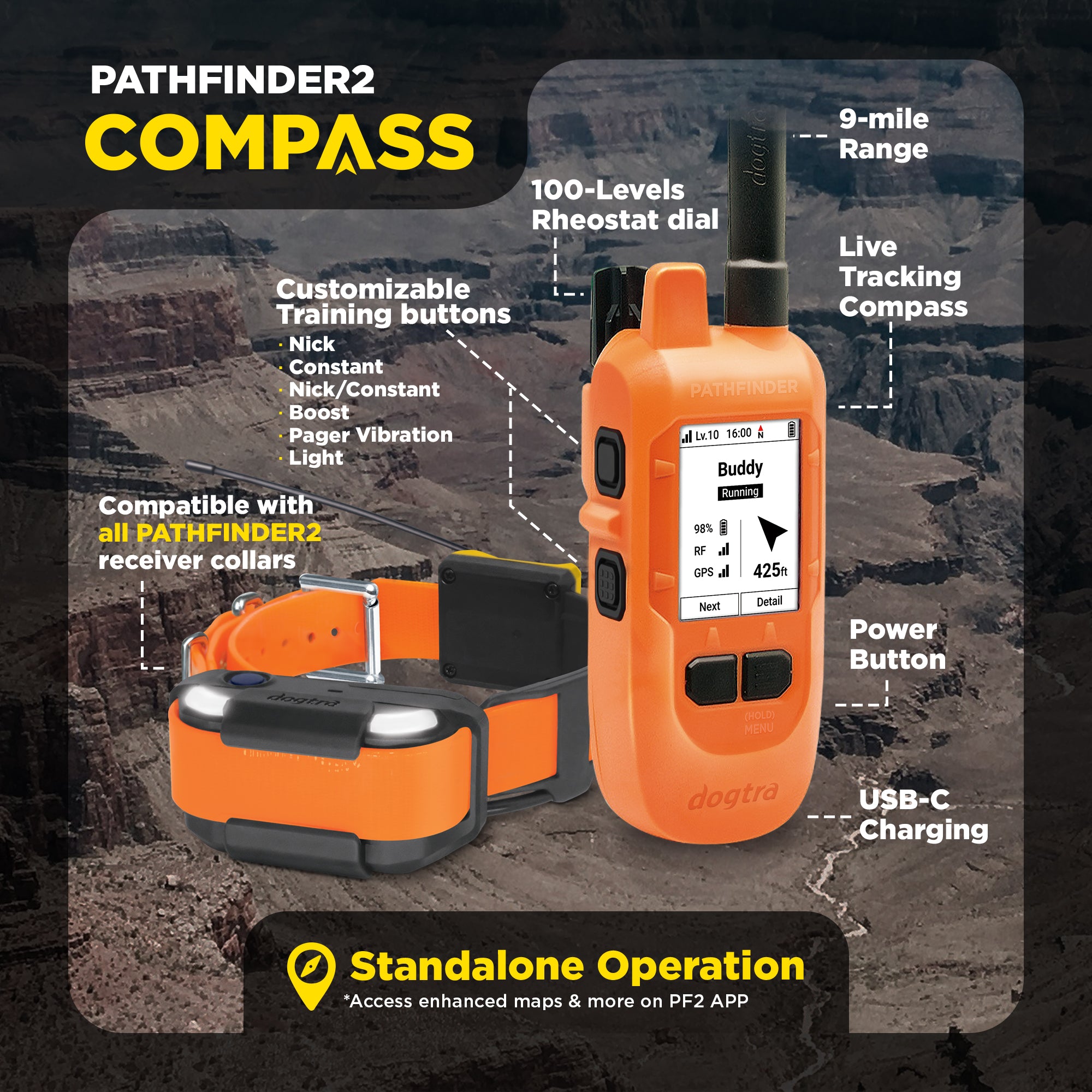 DOGTRA PATHFINDER2 COMPASS