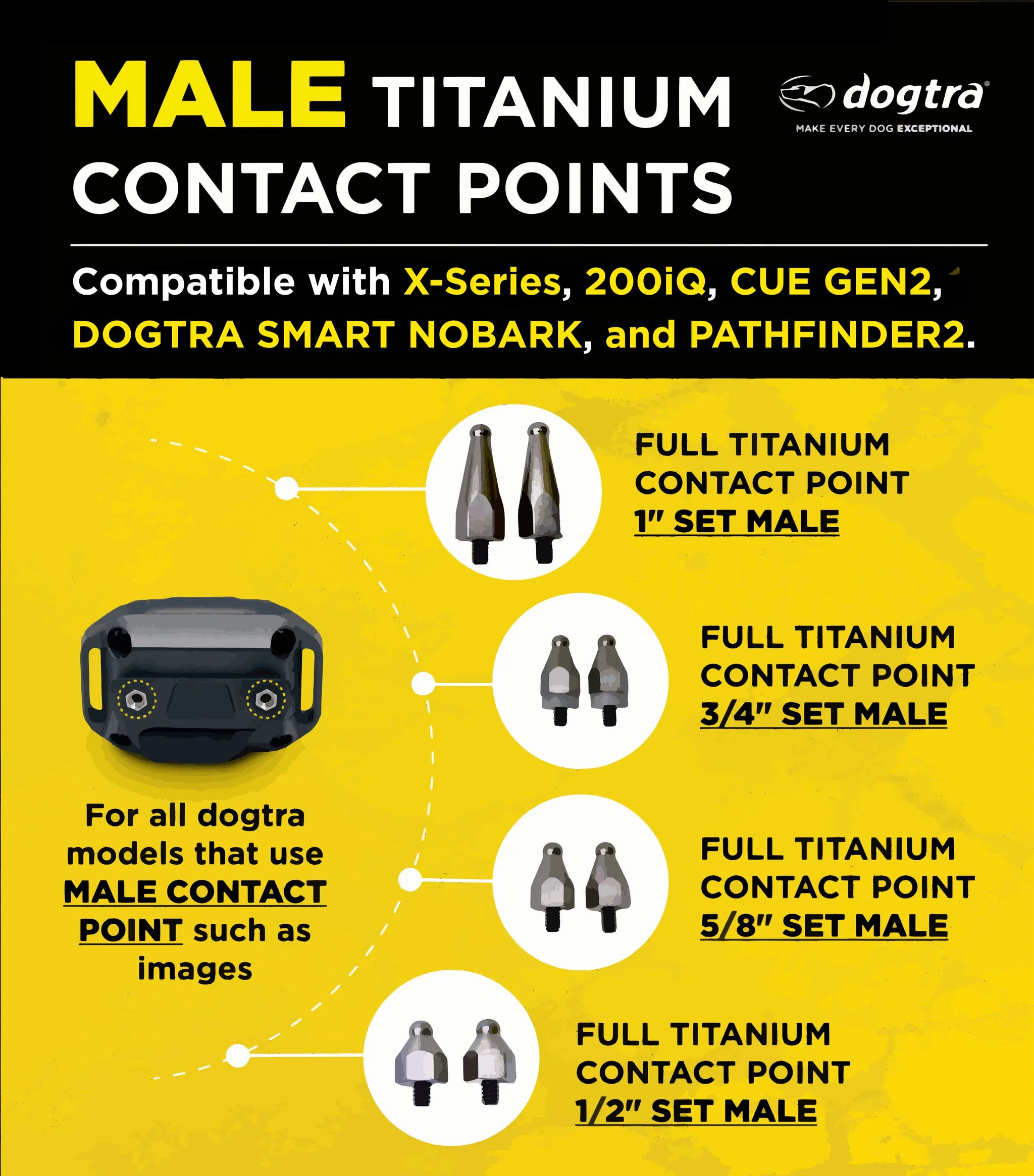 FULL TITANIUM CONTACT POINT 5/8