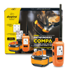 Dogtra Pathfinder2 Compass GPS tracking and training system with orange handheld transmitter, receiver collar, and packaging 