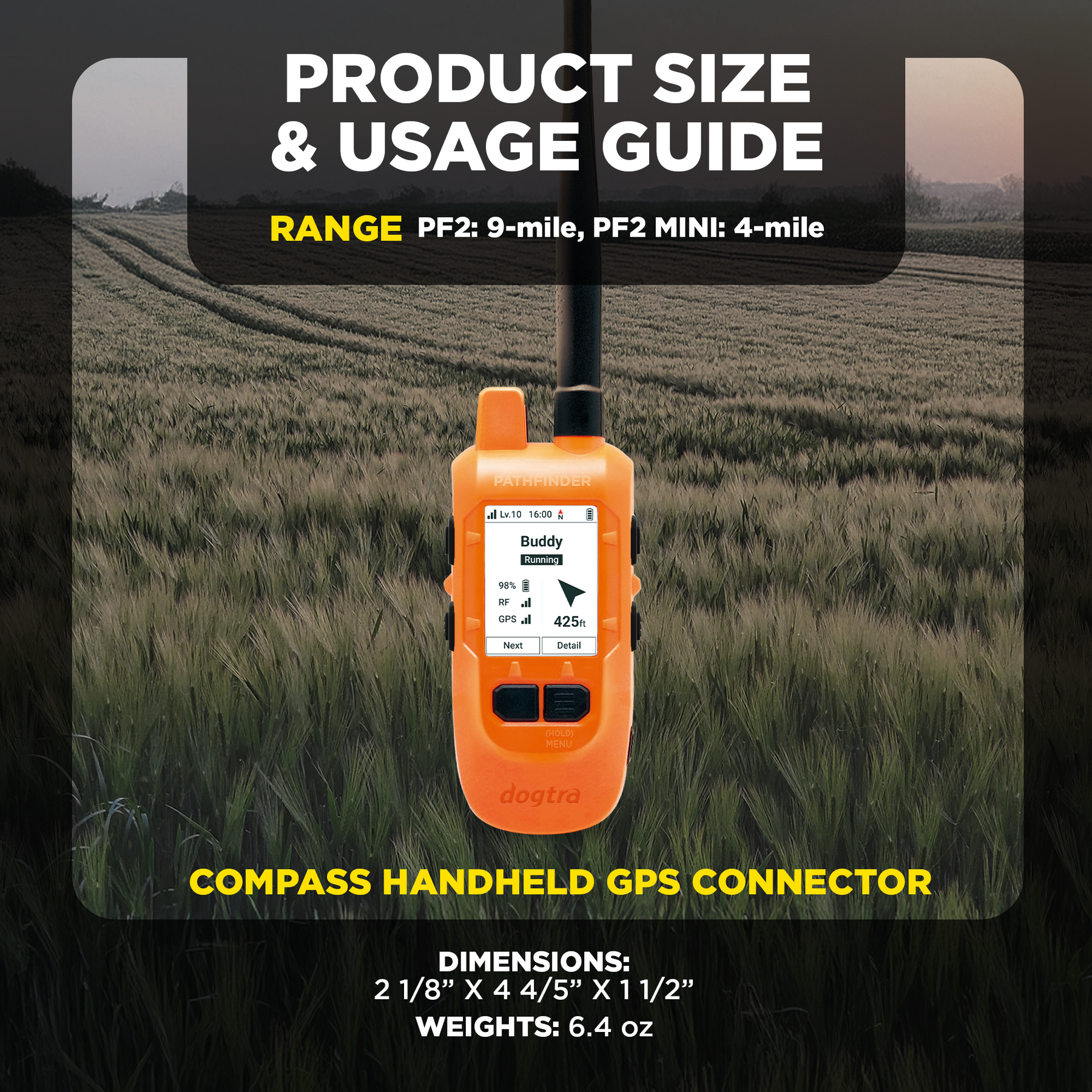 Compasscom COMPASS HANDHELD GPS CONNECTOR – Dogtra.com