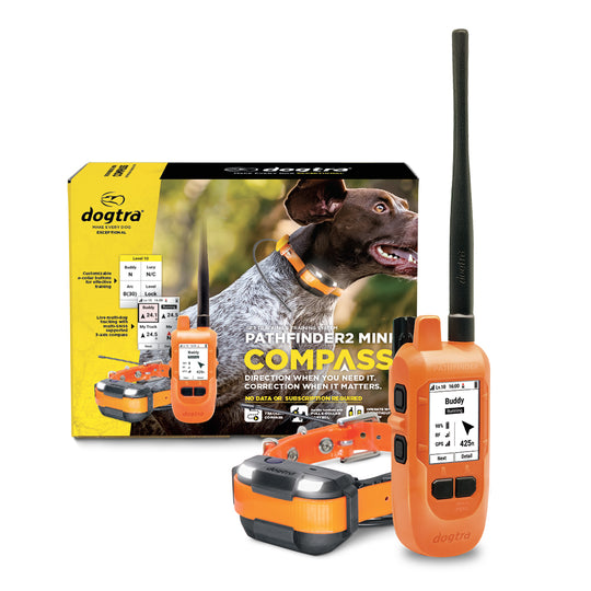 Dogtra Pathfinder 2 Mini Compass dog training device with packaging 