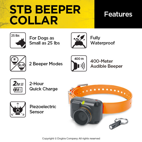 STB BEEPER COLLAR – Dogtra.com