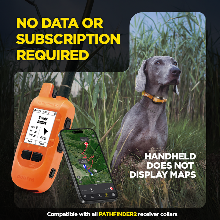 DOGTRA PATHFINDER2 MINI COMPASS - GPS Dog Tracking & Training System ...