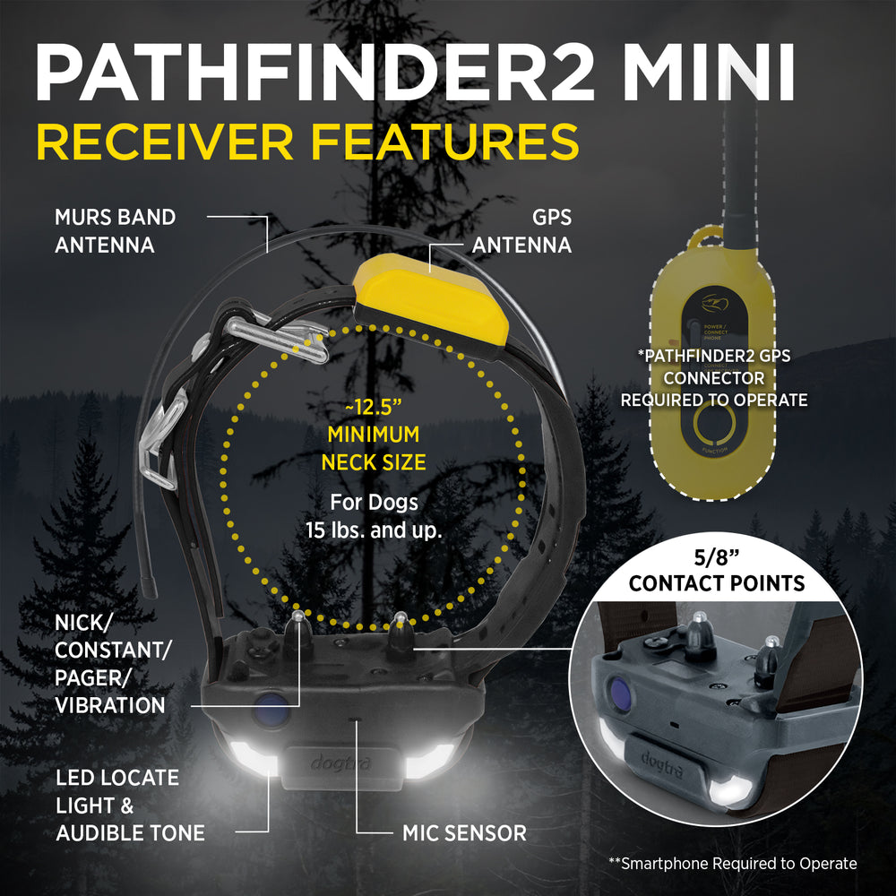 PATHFINDER2 MINI ADDITIONAL RECEIVER - BLACK