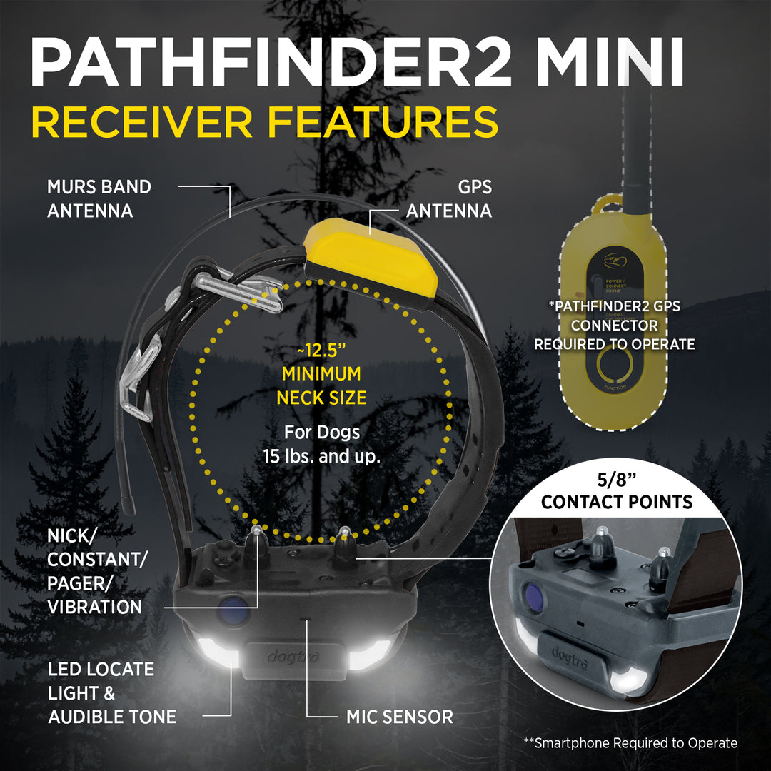 PATHFINDER2 MINI ADDITIONAL RECEIVER - BLACK