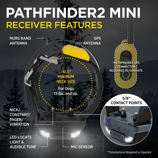 PATHFINDER2 MINI ADDITIONAL RECEIVER - BLACK