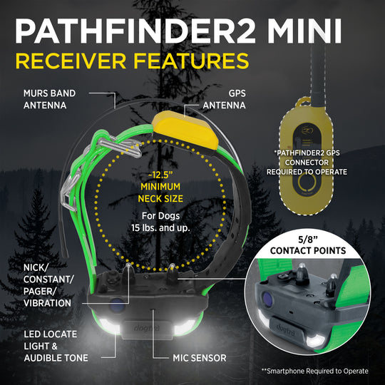 PATHFINDER2 MINI ADDITIONAL RECEIVER - GREEN