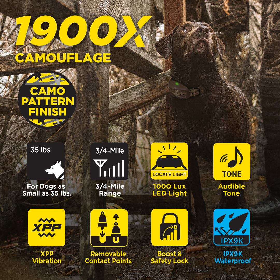 1900X CAMOUFLAGE ADDITIONAL RECEIVER