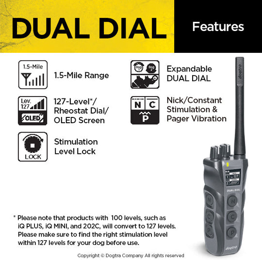 DUAL DIAL TRANSMITTER